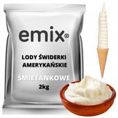 LODY AMERYKAŃSKIE ŚWIDERKI ŚMIETANKOWE 2kg mieszanka w PROSZKU
