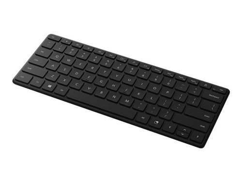 Microsoft Designer Compact Keyboard Standard, Wireless, Keyboard layout QWERTY, Matte black, Bluetooth, Wireless connection, 288 na Arena.pl