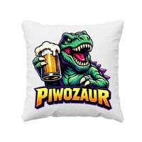 Piwozaur - poduszka na prezent - DZIEŃ OJCA DZIEŃ TATY ŚMIESZNE