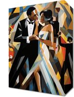 Obraz 20x30cm Jazzowa Wieczorna Harmonia