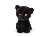 Pluszowy realistyczny KOT CZARNY Kotek maskotka pluszak BLACK CAT ptzytulak