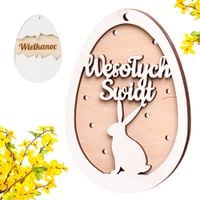 OZDOBA WIELKANOCNA JAJKO ZAWIESZKA PREZENT DLA DZIECKA