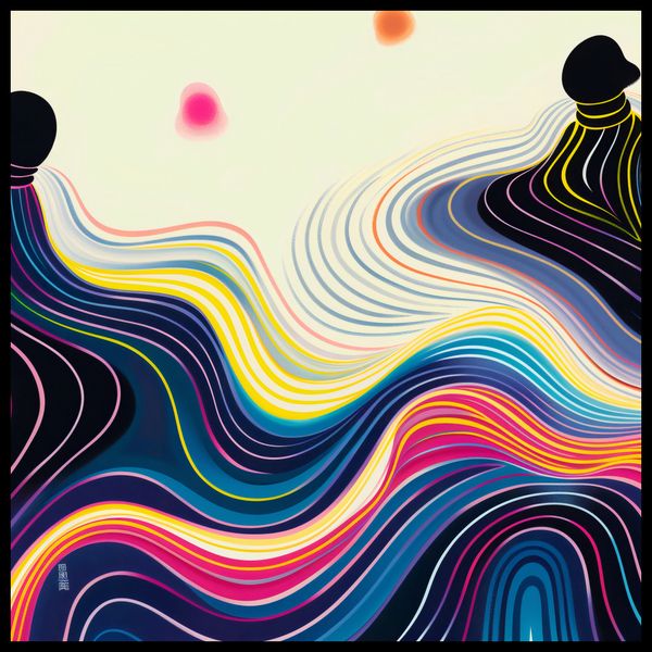 Plakat 90x90cm Wodnista Tafla zdjęcie 2