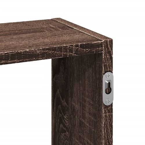 Półka ścienna, brązowy dąb, 159x18x66 cm na Arena.pl