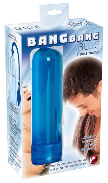 Bang Bang Blue Penis Pump blue zdjęcie 1