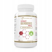 BERBERYS ekstrakt korzeń 400mg berberyna 60Kaps