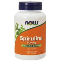 NOW FOODS Spirulina 500 mg (200 tabl.)