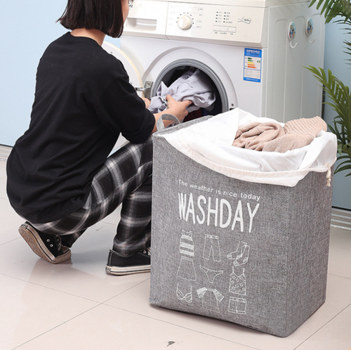 Pojemny kosz na pranie worek łazienkowy na pranie 75 l uniwersalny duży na Arena.pl