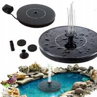 FONTANNA SOLARNA DO OCZKA WODNEGO POMPA PŁYWAJĄCA