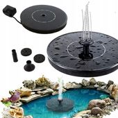 FONTANNA SOLARNA DO OCZKA WODNEGO POMPA PŁYWAJĄCA