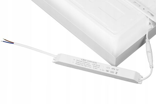 Plafon prostokątny Interlook 120 x 30 cm biały na Arena.pl