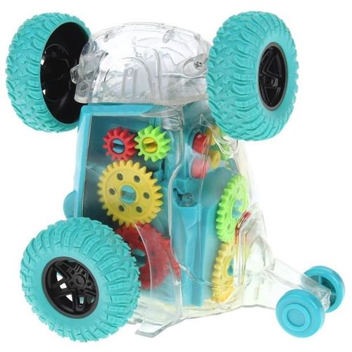 Autko Kaskaderskie 360° Światło Dźwięk - zielony na Arena.pl