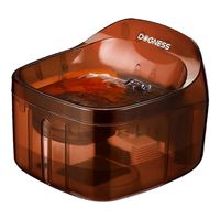 Fontanna Dogness D01 2l Cichy Poidło DLA Psa i Kota Brązowy