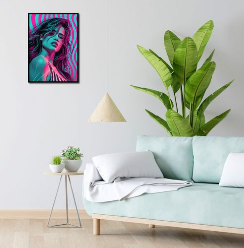 Plakat 40x55cm Neonowy Wzrok na Arena.pl