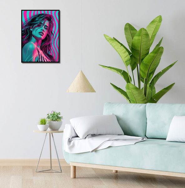 Plakat 40x55cm Neonowy Wzrok zdjęcie 4