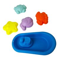 zabawki do piaskownicy Statek - niebieski