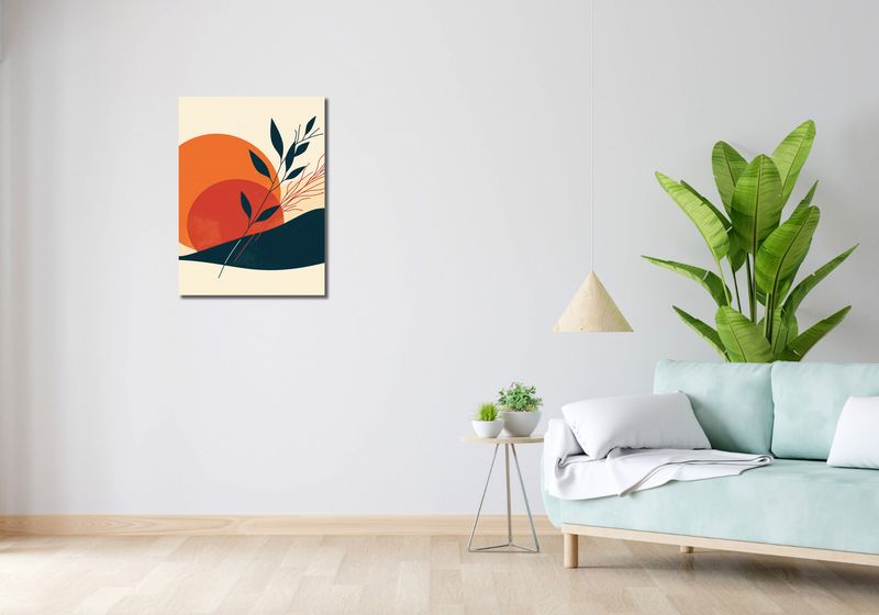 Obraz 50x70cm Zmierzch w Ciszy zdjęcie 2