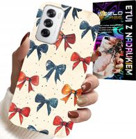 ETUI DO OPPO RENO12 5G - KOLOROWE WSTĄŻKI WSTĄŻKA MODNE WZORY