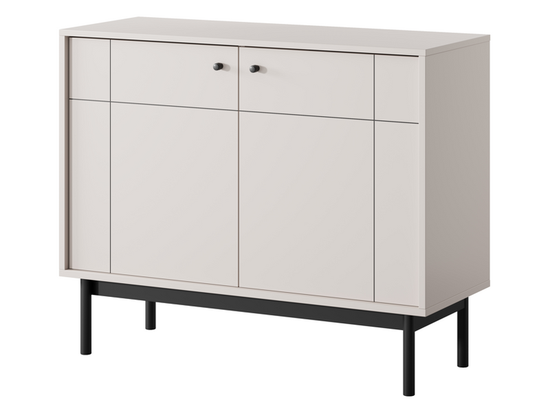 Nowoczesna Komoda 2D 103 cm Kaszmir JAPI PS - 2 Kolory zdjęcie 1