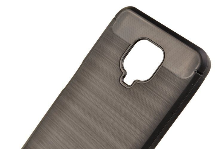 Etui Back Case Carbon do Xiaomi Redmi Note 9S / 9 Pro / 9 Pro Max czarny zdjęcie 4