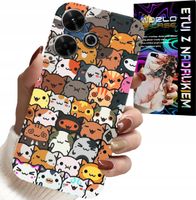 ETUI DO XIAOMI REDMI 13 4G - PLECKI W SŁODKIE KOTKI, KOTY, OBUDOWA