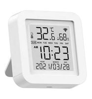 CZUJNIK TEMPERATURY WILGOTNOŚCI TUYA ZEGAR DATA