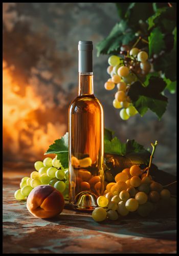 Plakat 68x98cm Bursztynowe Wino na Arena.pl
