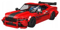 Zestaw Klocków Pojazd Sportowe Czerwone 481El.