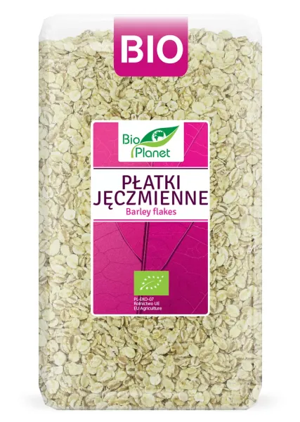 PŁatki JĘczmienne BIO 600 g - BIO Planet zdjęcie 1