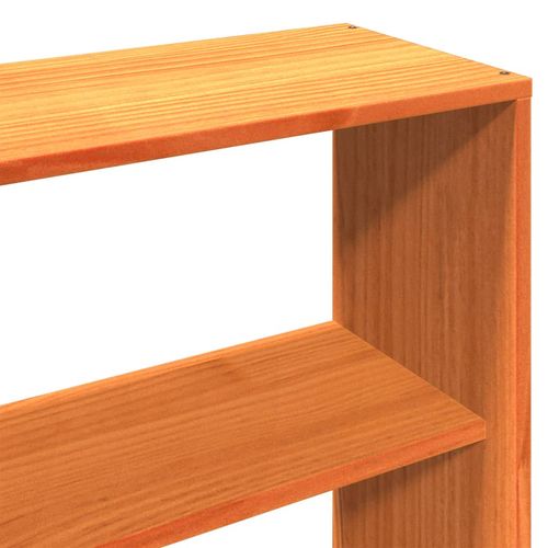 Wezgłowie do łóżka, z półkami, woskowy brąz, 200 cm, sosnowe na Arena.pl