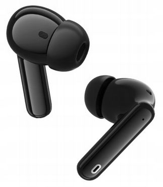 CZARNE Słuchawki Dokanałowe Bezprzewodowe MANTA Rytmo Bluetooth 5.3 na Arena.pl