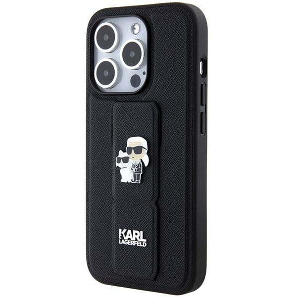 Etui Karl Lagerfeld do iPhone 15 Pro, Czarny zdjęcie 3