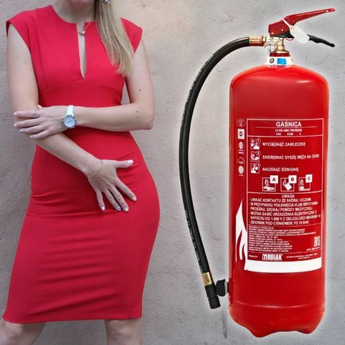 Gaśnica proszkowa 12kg ABC z wieszakiem GP12x CE, CNBOP, EN3, MED prod 2025 na Arena.pl