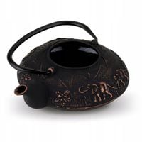 Emaliowany czajnik ŻELIWNY IMBRYK DO HERBATY CZAJNICZEK ZAPARZACZ Hanako