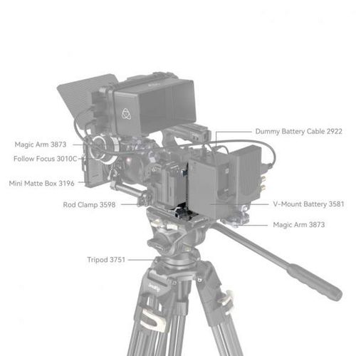 SmallRig 4064B kompaktowe mocowanie akumulatora V-Mount na Arena.pl