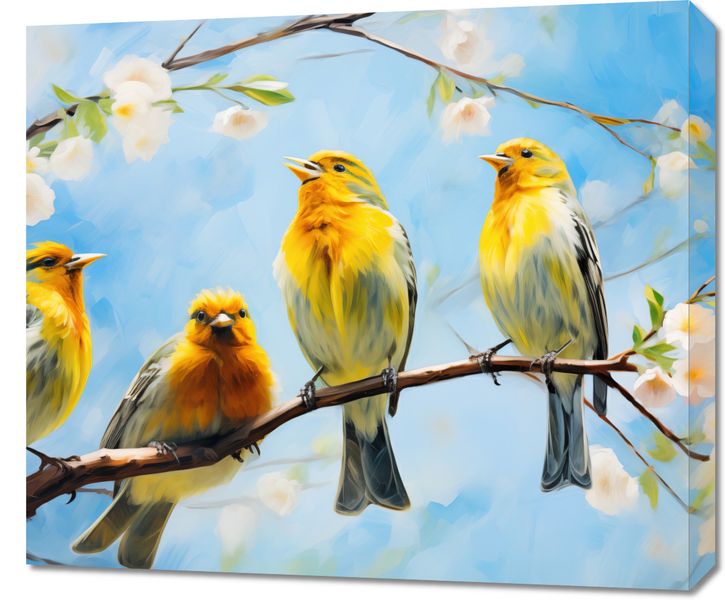 Obraz 70x60cm Wiosenne Pogwizdy zdjęcie 1