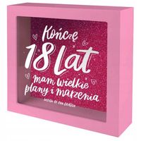 Skarbonka na 18 urodziny dla dziewczyny na banknoty skarbonki na