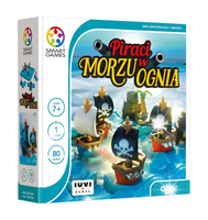 SMART GAMES GRA LOGICZNA PIRACI W MORZU OGNIA GRA PLANSZOWA PL