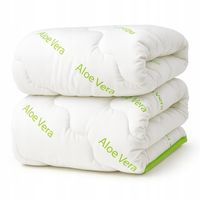KOŁDRA CAŁOROCZNA 140x200 ALOES POLSKI PRODUKT ANTYALERGICZNA ALOE VERA