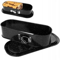 BLACHA KLAMRA NON-STICK KEKSÓWKA DO PIECZENIA CHLEBA CIASTA FORMA METALOWA