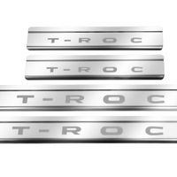 Listwa progowa VOLKSWAGEN T-ROC Stal nierdzewna 304 połysk 4szt