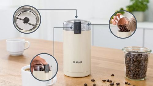 Młynek elektryczny Bosch TSM 6A017C 180 W beżowy/brązowy na Arena.pl