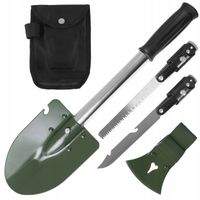 Saperka Składana MFH 6w1 Narzędzie Wielofunkcyjne Siekiera Piła Łopatka