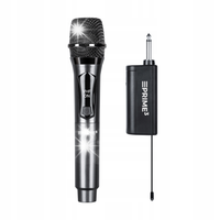 Mikrofon bezprzewodowy VHF 35m odbiornik USB karaoke AWM22SG PRIME3