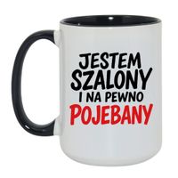 Duży Biało-Czarny 450 ml