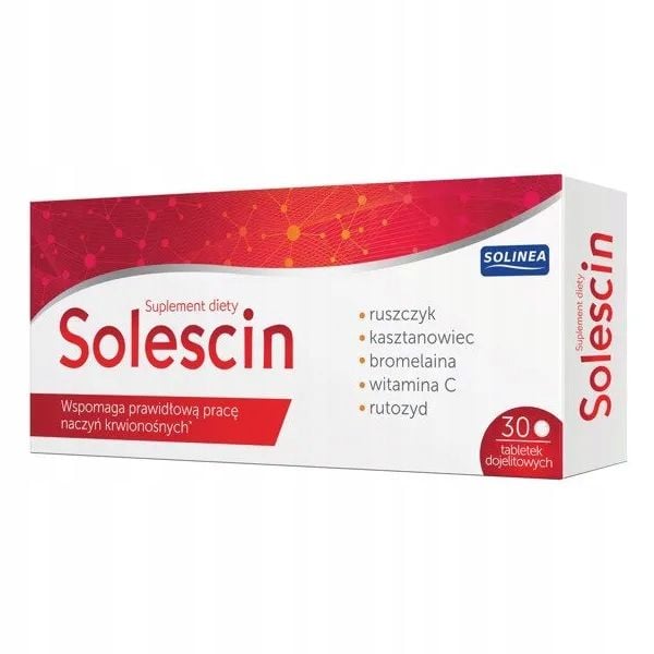 Solescin, 30 tabletek dojelitowych zdjęcie 1
