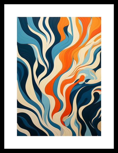 Plakat 21x29,7cm Oceaniczne Fale zdjęcie 3