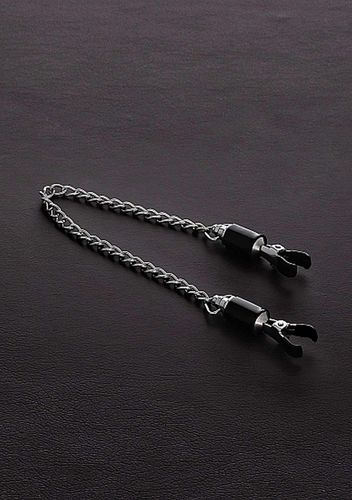 barrel tit clamps with chain (pair) na Arena.pl