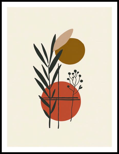Plakat 60x80cm Kontrast w Botanice zdjęcie 3