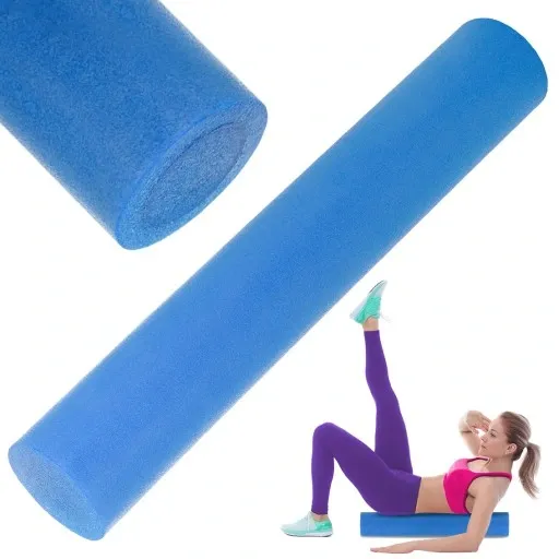 WAŁEK ROLLER DO MASAŻU PIANKA EPE 90X15CM GYMTEK zdjęcie 1